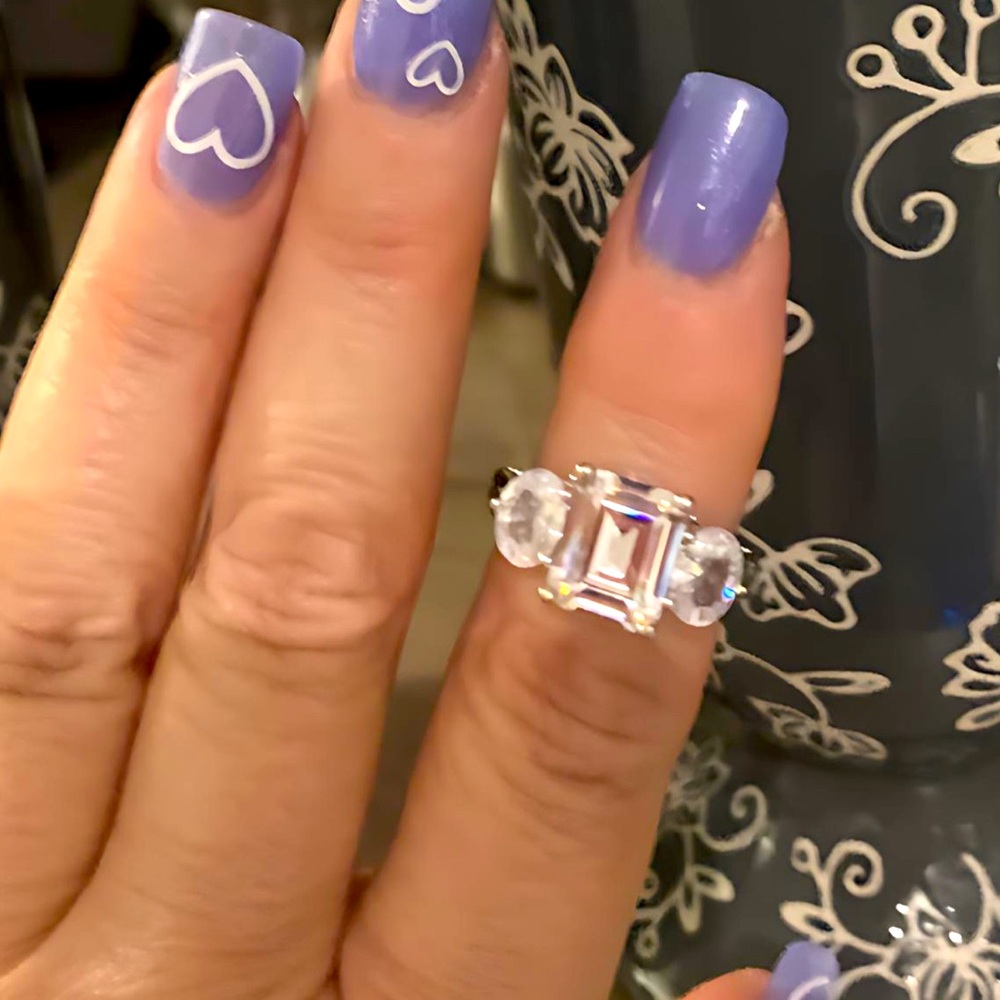 STERLING SILVER 925 AAA CZ RING - Picture 2 of 5